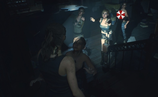 Этот мод превращает всех зомби в ремейке Resident Evil 2 в голых Клэр