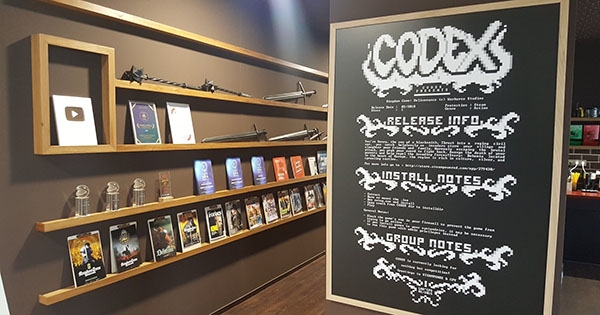 Авторы Kingdom Come: Deliverance повесили в офисе постер пиратской команды CODEX
