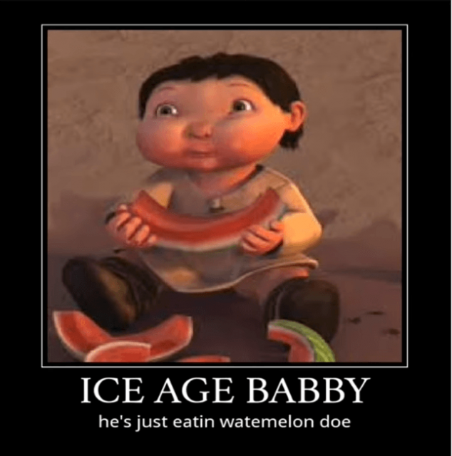 Ice Age Baby - что это за мем.
