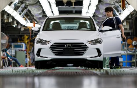 Hyundai остановила завод в Южной Корее