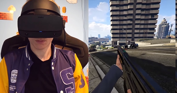 GTA 5 теперь можно целиком пройти в VR