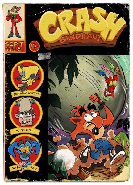 Художник Rockstar нарисовал героев игр на обложках классических комиксов