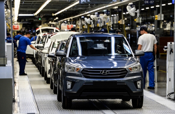 Питерский завод Hyundai приостановит работу