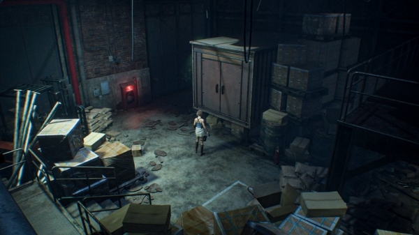 Как бы выглядел ремейк Resident Evil 3 с закрепленной камерой из оригинала?