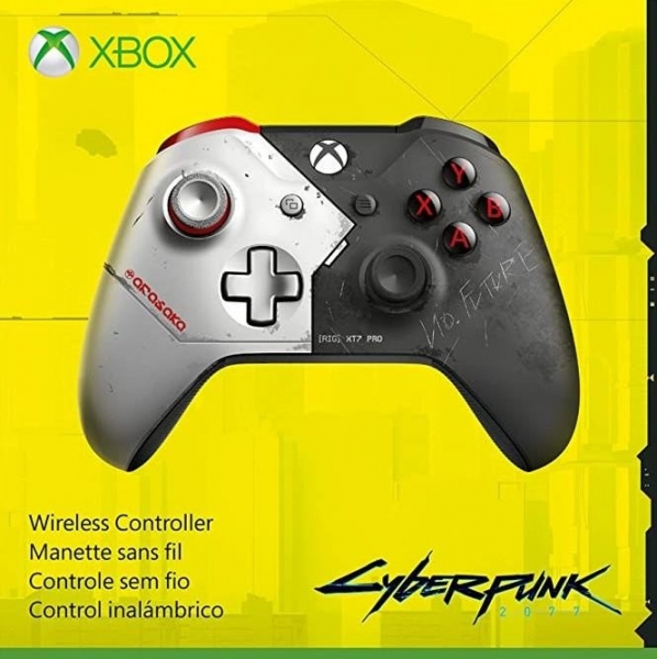 Amazon слил в сеть дизайн контроллера Xbox One в стиле Cyberpunk 2077