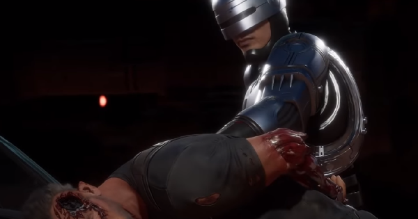 Робокоп арестовывает Терминатора в новом трейлере Mortal Kombat 11