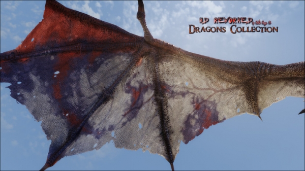Автор популярного графического мода для The Witcher 3 добрался до Skyrim и улучшил драконов