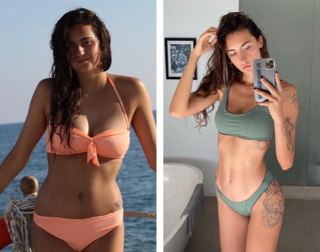 Анна Канюк - фото до и после похудения