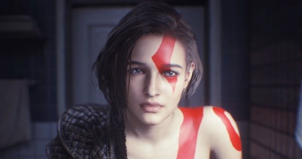 Кратос гоняется за Джилл в новой модификации для Resident Evil 3