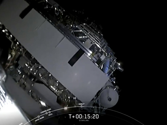 Falcon 9 доставила 60 интернет-спутников на орбиту