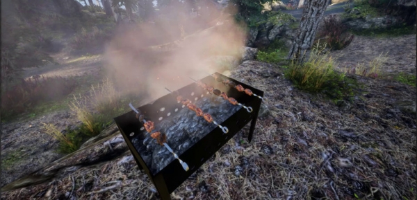 В Steam появился симулятор шашлычков Kebab Simulator. Это игра с запахом