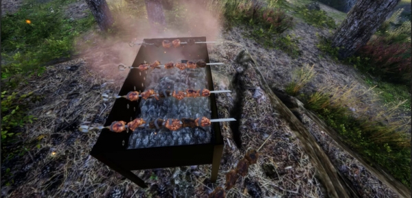 В Steam появился симулятор шашлычков Kebab Simulator. Это игра с запахом