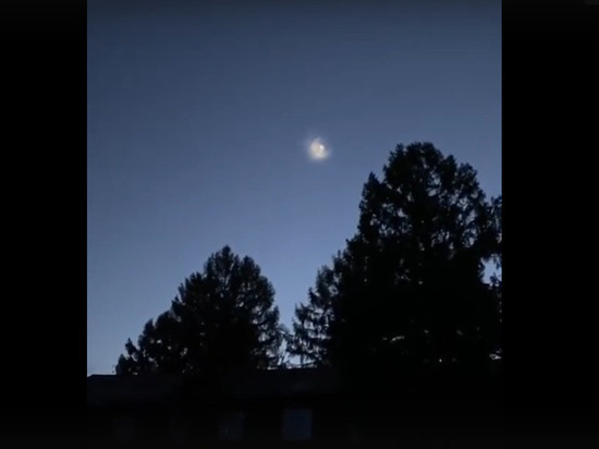 Опубликовано видео спиралевидного НЛО над Бурятией