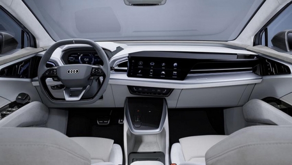 Audi анонсировала электрический кроссовер Q4 Sportback e-tron