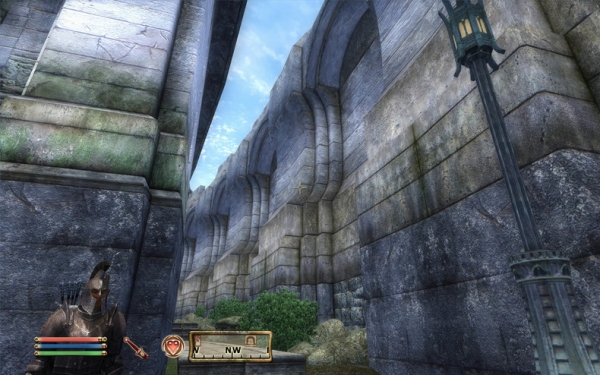 Текстуры в The Elder Scrolls 4: Oblivion были улучшены в четыре раза