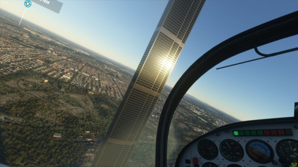 В Microsoft Flight Simulator нашли огромный небоскреб посреди деревни. Как он там оказался?
