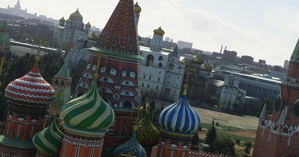 В Microsoft Flight Simulator добавили реалистичную Москву