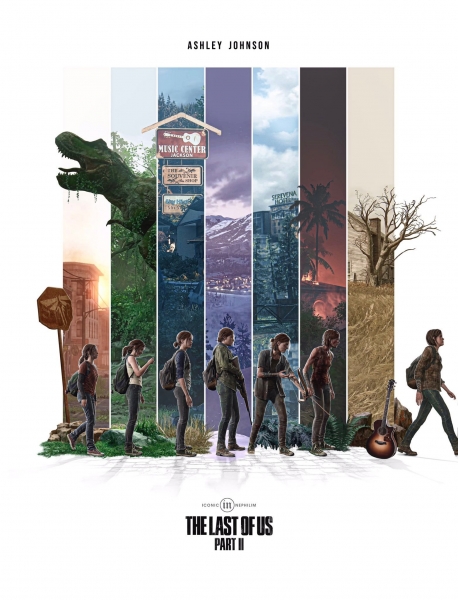 Иллюстратор показал взросление Элли на атмосферном постере The Last of Us Part 2