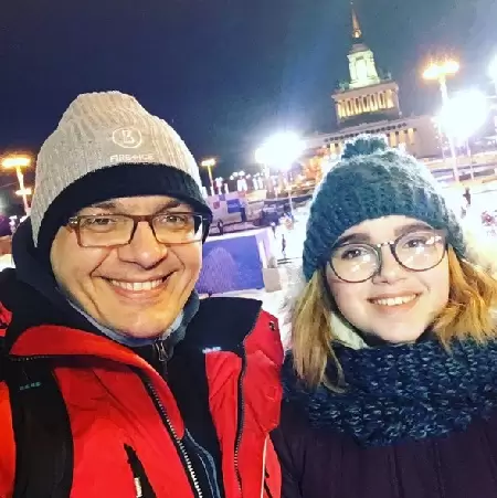 Александра Будникова с Романом Будниковым
